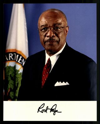 Roderick Paige Bildungsminister der USA Foto Original Signiert # BC G 31141