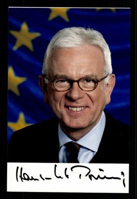 Hans Gert Pöttering Präsident des Europäischen Parlamentes Foto # BC G 31135
