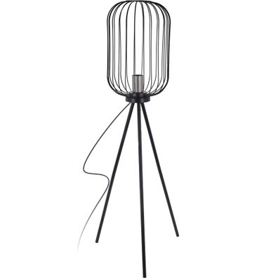 Metall-Stativlampe, 102 cm, schwarz - Home Styling Collection
