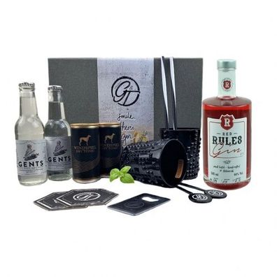 Red Rules Gin &amp; Tonic Geschenkeset