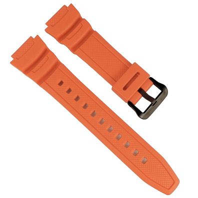 Casio Uhrenarmband AE-1000W | AE-1100W Resin Replacement Band orange