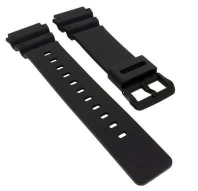 Casio Ersatzband | Uhrarmband Resin schwarz für Collection MRW-400H