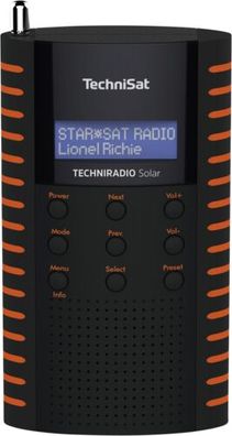 Technisat TechniRadio Solar schwarz/ orange