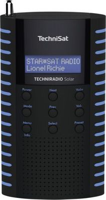 Technisat TechniRadio Solar schwarz/ blau