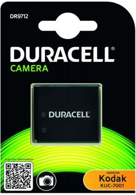 Duracell Li-Ion Akku 700mAh für Kodak KLIC-7001