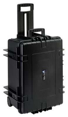 B&W Outdoor Case Type 6800 schwarz mit Schaumstoff Inlay