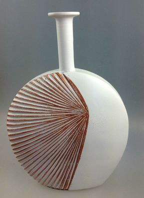 Dekovase Vase Blumenvase 32 cm Hoch LN39-6 Deko Modern Design Keramik braun 