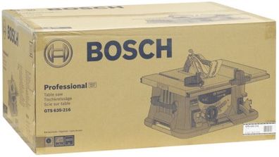Bosch GTS 635-216 Professional Tischkreissäge