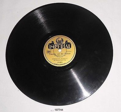 Schellackplatte "Serenade" + "Träumen von der Südsee" um 1930 (107744)