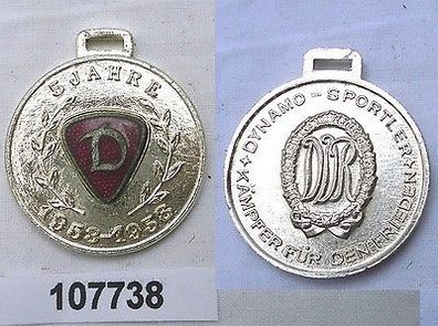 DDR Medaille 5 Jahre Dynamo-Sportler 1953 - 1958 Kämpfer für den Frieden