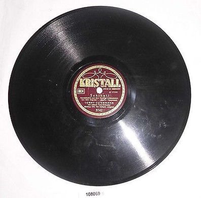 Schellackplatte "Holla Lady" + "Schiheil" um 1930 (108069)