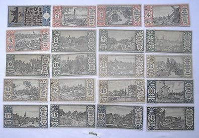 20 Banknoten Notgeld Stadt Berlin 1921