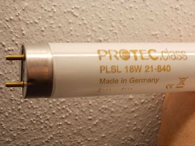 PROTEC. class PLSL 18W 21-840 Made in Germany CE 18w/840 60 60,4 cm lang Neon-Röhre