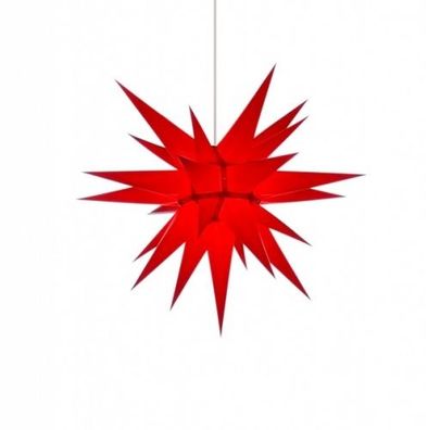 Herrnhuter Stern für Innen, Rot 13 cm