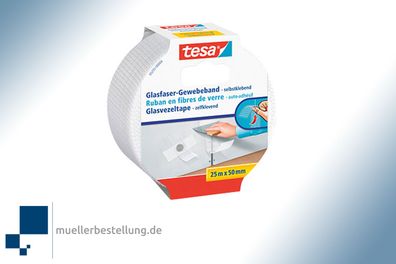 TESA® 5255 Glasfaser Gewebeband, 50 mm, 25 m