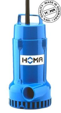 Homa Tauchpumpe  Typ H 106 WA  17.300 l/ h  220 V  PROFI  Schmutzwasserpumpe