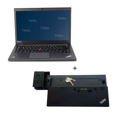 ThinkPad T440s, Core i7-4600U, 2.1GHz,12GB,240GB SSD LTE-4G * Multi-Touch* B-Ware