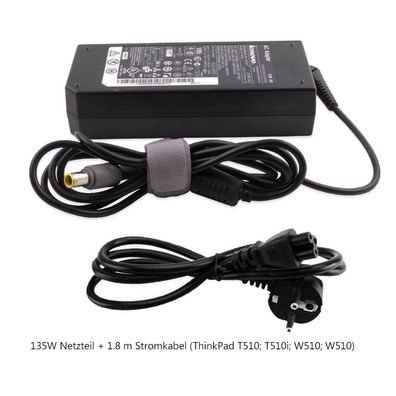 Lenovo ThinkPad 135W Netzteil - 20V - 6.75A - für T510 & W510 Series