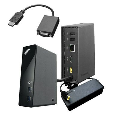 Lenovo ThinkPad OneLink Basic Dock 4X10A06083, Front 2x USB 3.0, Port Replicator