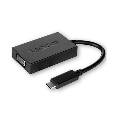 Lenovo USB-C-auf-VGA-Adapter mit integriertem Netzteil 4X90K86568