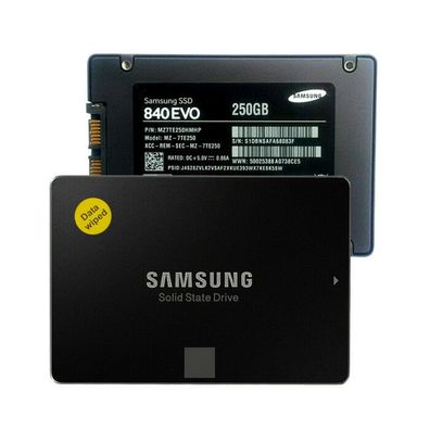 Samsung 840 EVO Series (MZ-7TE250BW), SSD 2,5" (6.4cm), SATA III, 250 GB SSD