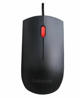 Lenovo Essential USB Maus 4Y50R20863, rechts- und linkshändig, optisch - 3 Taste
