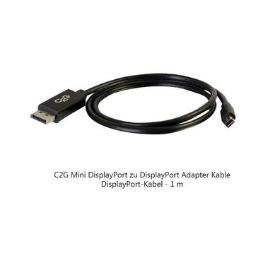 C2G Mini DisplayPort to DisplayPort Adapter Cable, DisplayPort-Kabel - 1 m