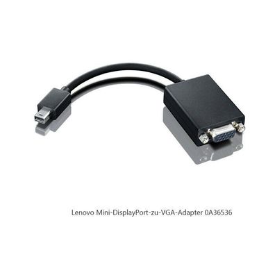 Lenovo Mini-DisplayPort-zu-VGA-Adapter 0A36536