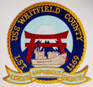 Patch US Navy USS Whitfield County LST 1169