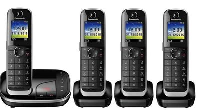 Panasonic KX-TGJ323GB + 1 / KX-TGJ323 + 1 GB Quattro ECO MODUS PLUS - Babyphone
