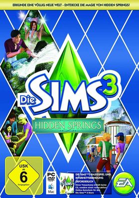 Die Sims 3 Hidden Springs (PC 2014 Nur EA Offizieller Download Code) Keine DVD