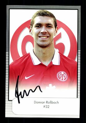 Dominik Roßbach FSV Mainz 05 FOTO Original Signiert + A 215645