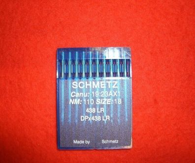 Schmetz-Rundkolbennadel System 438 LR