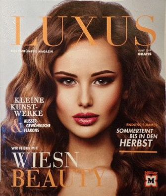 LUXUS Zeitschrift Drogerie Müller - Parfümerie Magazin Herbst 2019