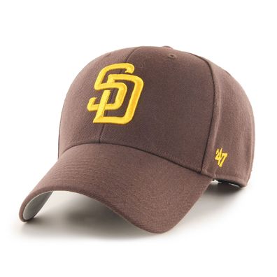 MLB San Diego Padres SD Cap Basecap Baseballcap MVP Kappe braun 194602099538