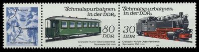 DDR Zusammendruck Nr WZd579 postfrisch 3ER STR SC5905E