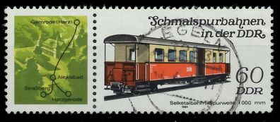 DDR Zusammendruck Nr WZd584 gestempelt WAAGR PAAR X19610A