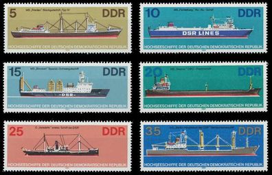 DDR 1982 Nr 2709-2714 postfrisch X196436