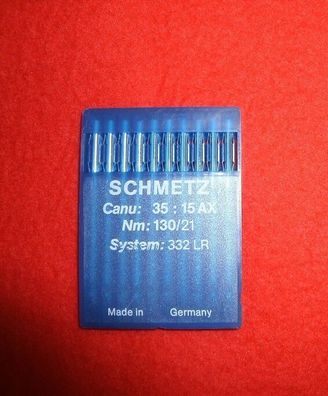 Schmetz-Rundkolbennadeln System 332 LR