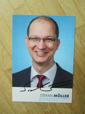 Thüringen AfD Politiker Stefan Möller - handsigniertes Autogramm!