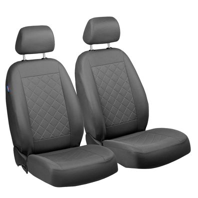 Graue Karomuster Sitzbezüge für Hyundai IX35 Vorne Sitzbezüge