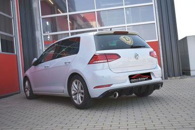 Friedrich Motorsport Duplex Sportauspuff Sportendschalldämpfer für VW Golf 7 1.6
