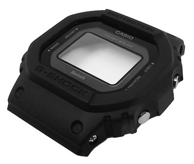 Casio G-Shock Gehäuse CASE/ CENTER ASSY Mineralglas schwarz GW-B5600BC