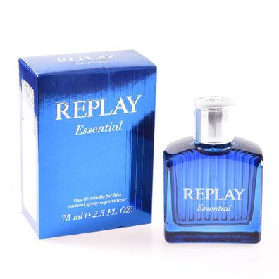 REPLAY Essential for Him 75 ml Eau de Toilette Spray
