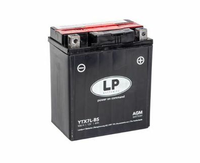 YTX7L-BS / 50614 AGM-Batterie 12V/6Ah (10h) 100A (EN) SOFORT einsatzbereit