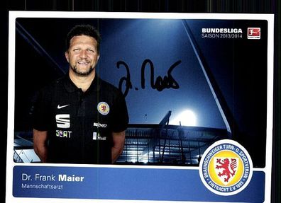Frank Maier Eintracht Braunschweig 2013-14 Autogrammkarte + A 63066