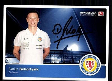 Darius Scholtysik Eintracht Braunschweig 2013-14 Autogrammkarte + A 63071