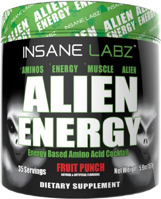 Insane Labz Alien Energy 35 Servings Fruit Punch