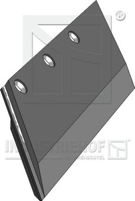 32.0052. CS50 Schar-Hinterteil verstärkt 11x150 SB56P L - links (Lemken)