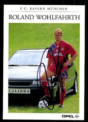 Roland Wohlfarth Bayern München 1991-92 Fehldruck Orig. Signiert + C 53